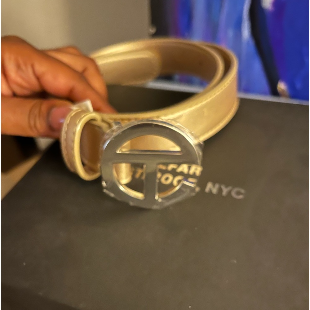 Leather TELFAR belt